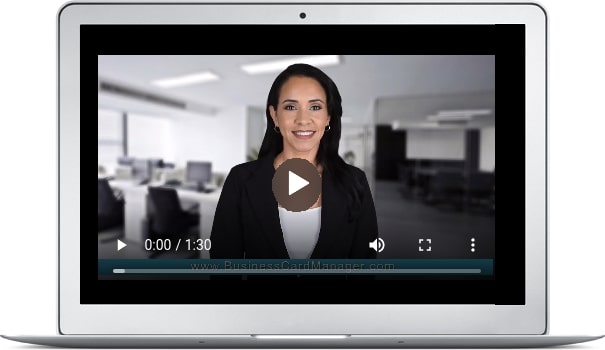 manage your business cards easily image banner